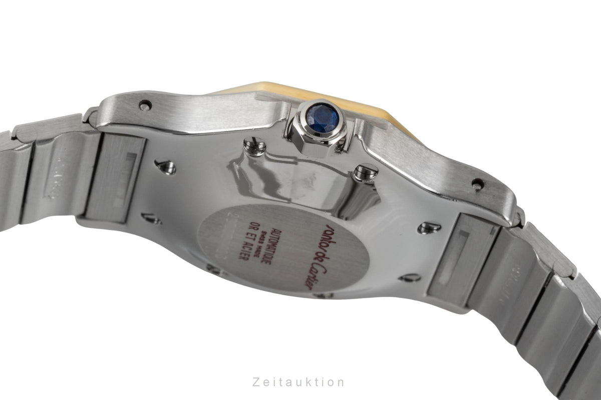 Cartier Santos acier / or  automatique unisexe 2966  [2605620]