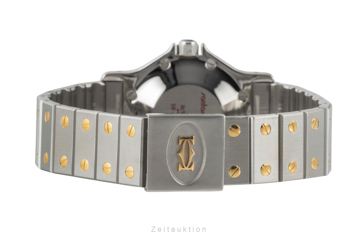 Cartier Santos acier / or  automatique unisexe 2966  [2605620]