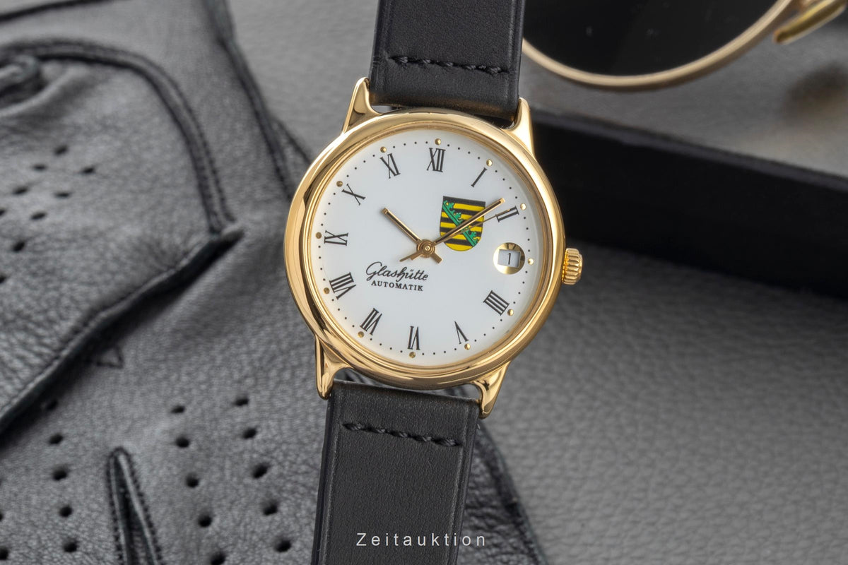 Glashütte Messing Edition Sachsen vergoldet Automatik Ref. 0726-12-13-54 [2605621]
