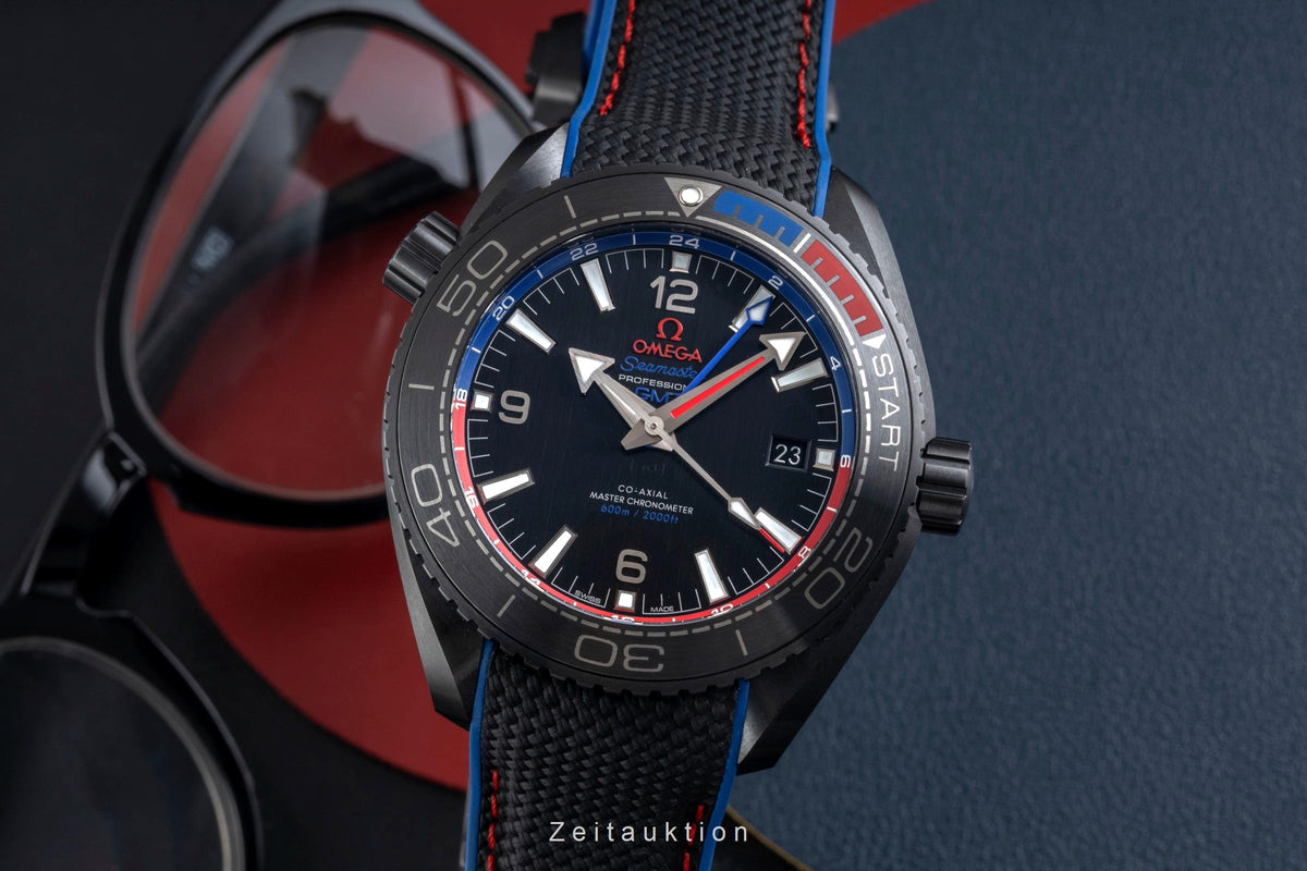 Omega Seamaster Keramik Automatik Herrenuhr Ref. 215.92.46.22.01.004 Papiere [2605625]