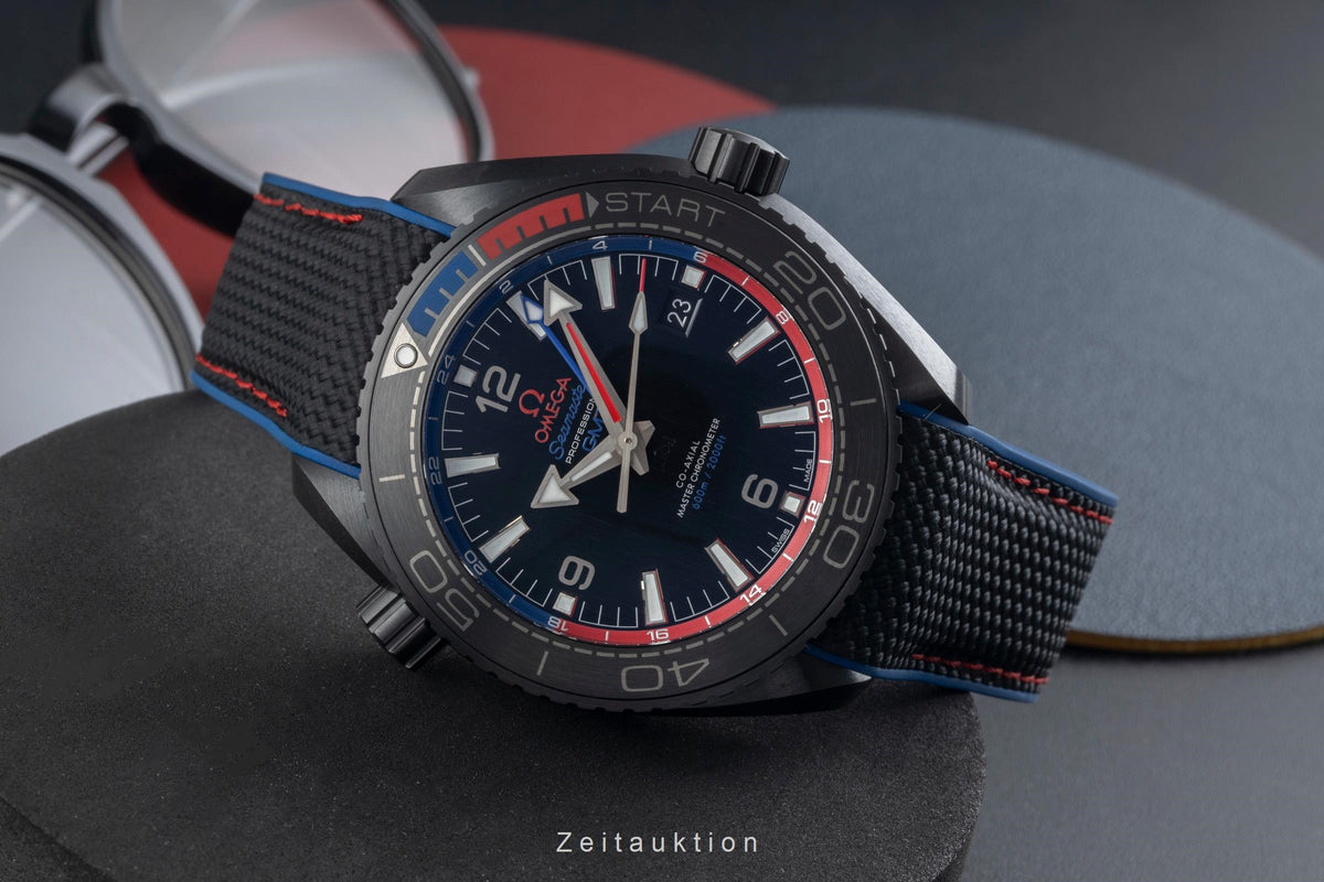 Omega Seamaster Keramik Automatik Herrenuhr Ref. 215.92.46.22.01.004 Papiere [2605625]