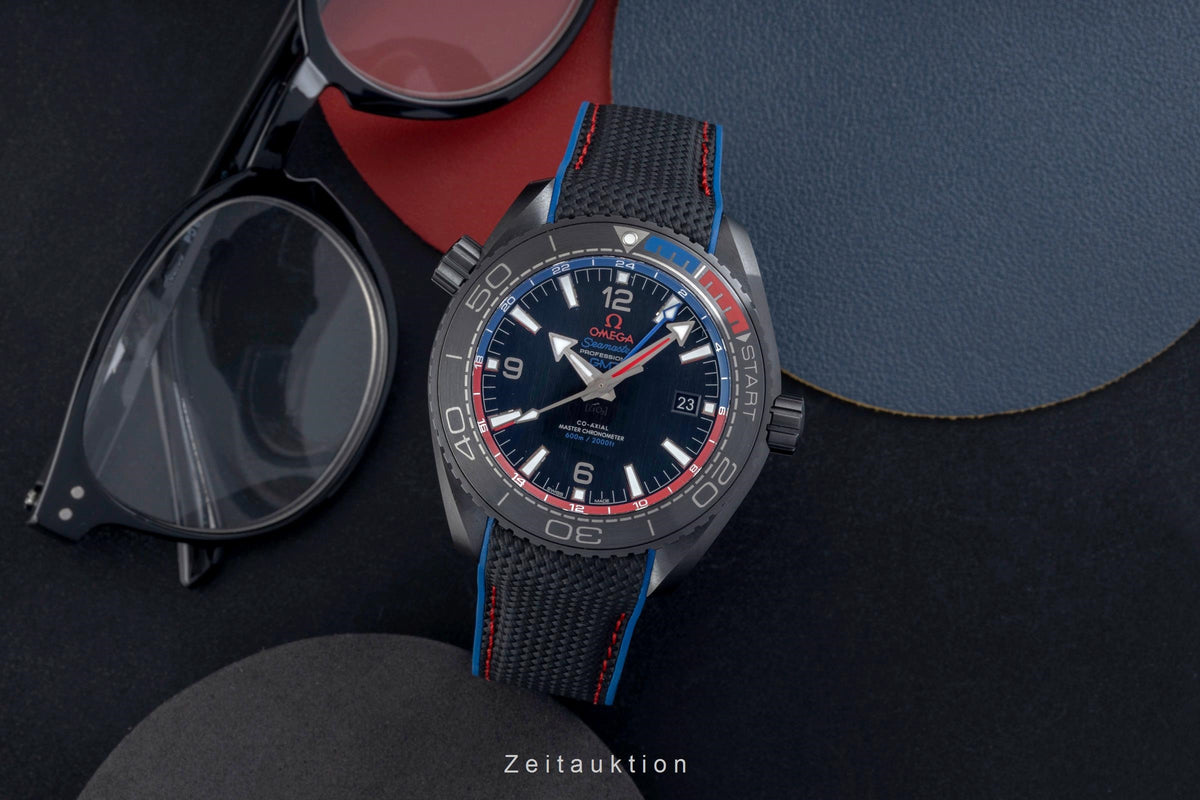 Omega Seamaster Keramik Automatik Herrenuhr Ref. 215.92.46.22.01.004 Papiere [2605625]
