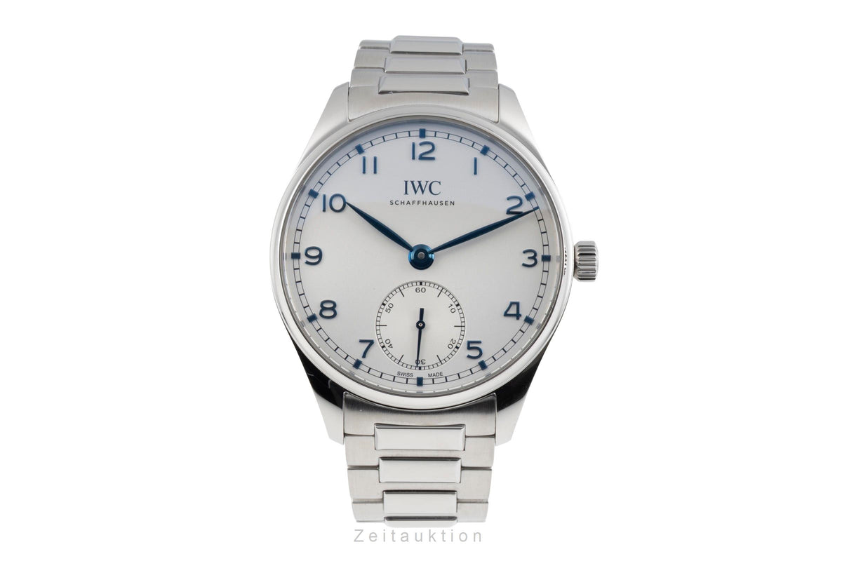 IWC Portugieser acciaio automatismo orologio da uomo IW358312 LP: 8700EUR  [2605626]