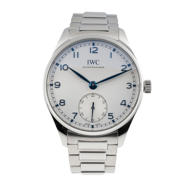 IWC Portugieser acciaio automatismo orologio da uomo IW358312 LP: 8700EUR  [2605626]