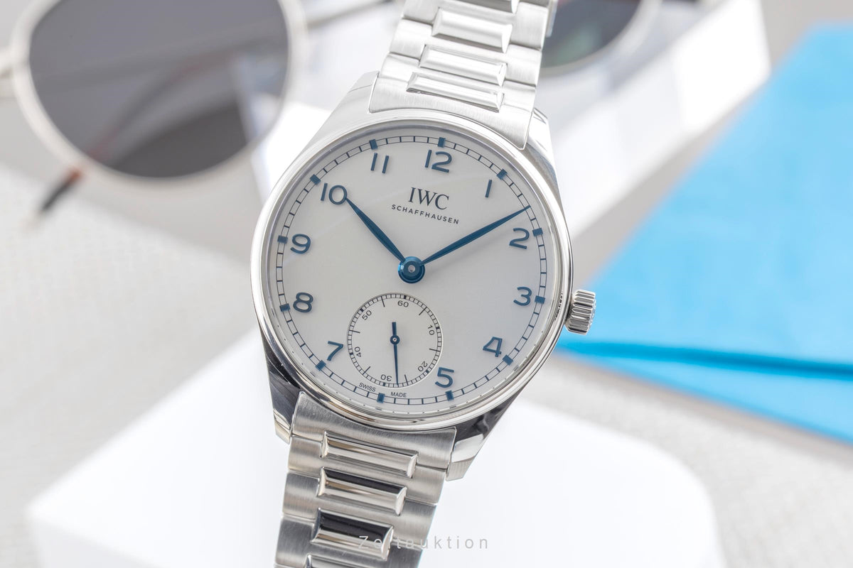 IWC Portugieser acciaio automatismo orologio da uomo IW358312 LP: 8700EUR  [2605626]