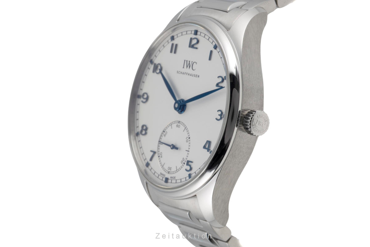 IWC Portugieser acciaio automatismo orologio da uomo IW358312 LP: 8700EUR  [2605626]