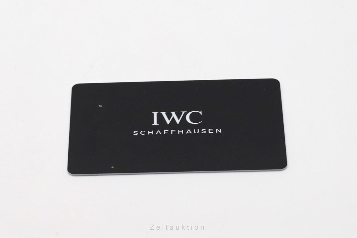 IWC Portugieser acciaio automatismo orologio da uomo IW358312 LP: 8700EUR  [2605626]