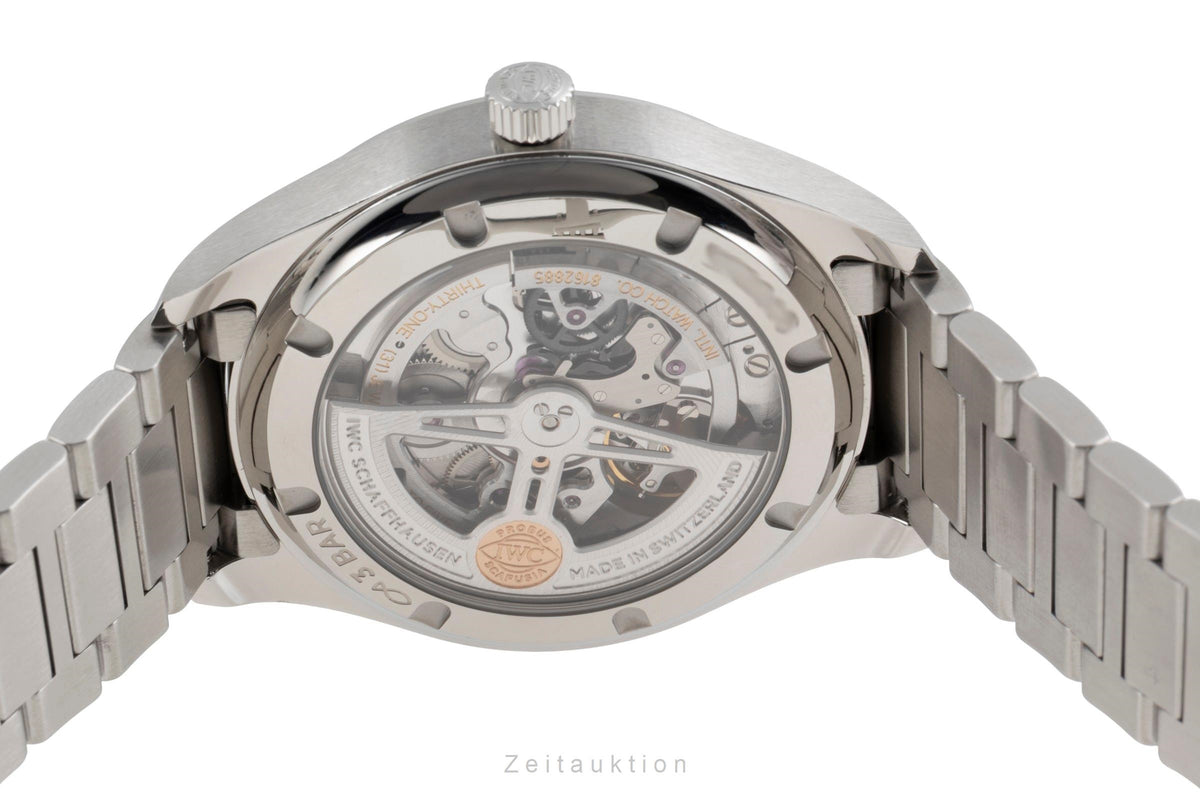 IWC Portugieser acciaio automatismo orologio da uomo IW358312 LP: 8700EUR  [2605626]