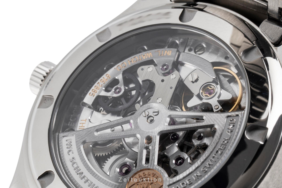 IWC Portugieser acciaio automatismo orologio da uomo IW358312 LP: 8700EUR  [2605626]