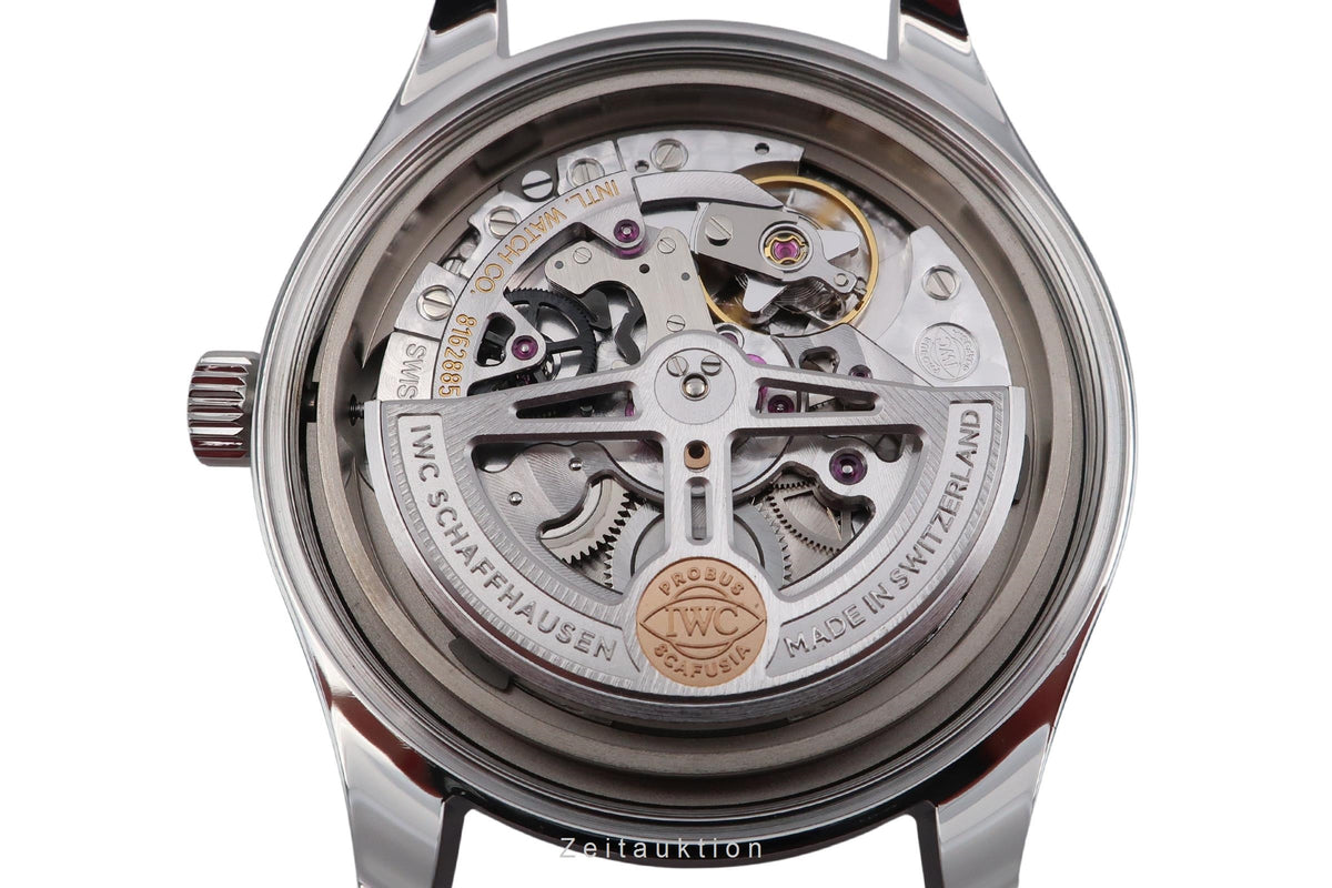 IWC Portugieser acciaio automatismo orologio da uomo IW358312 LP: 8700EUR  [2605626]