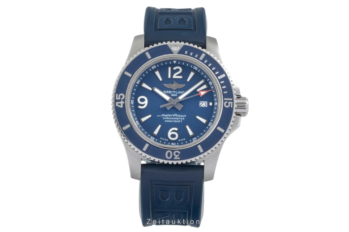 Breitling Superocean steel automatic men's watch A17367D81C1A1  [2605628]