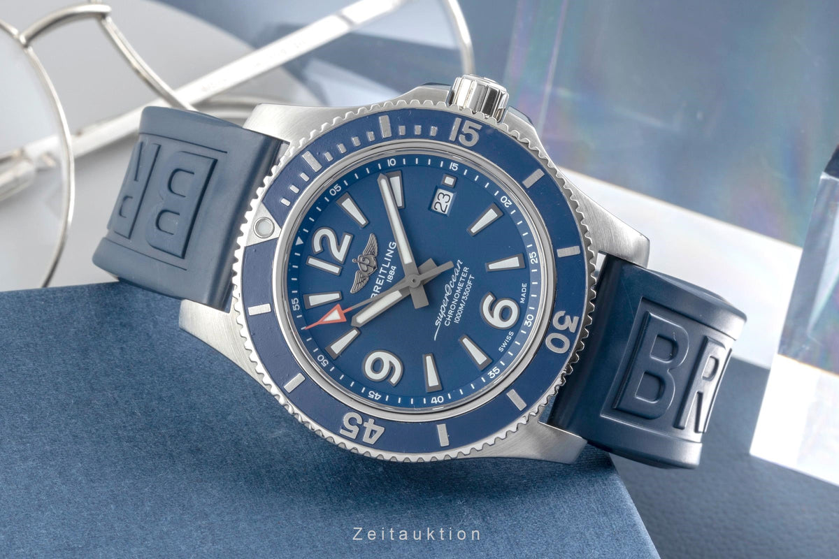 Breitling Superocean steel automatic men's watch A17367D81C1A1  [2605628]