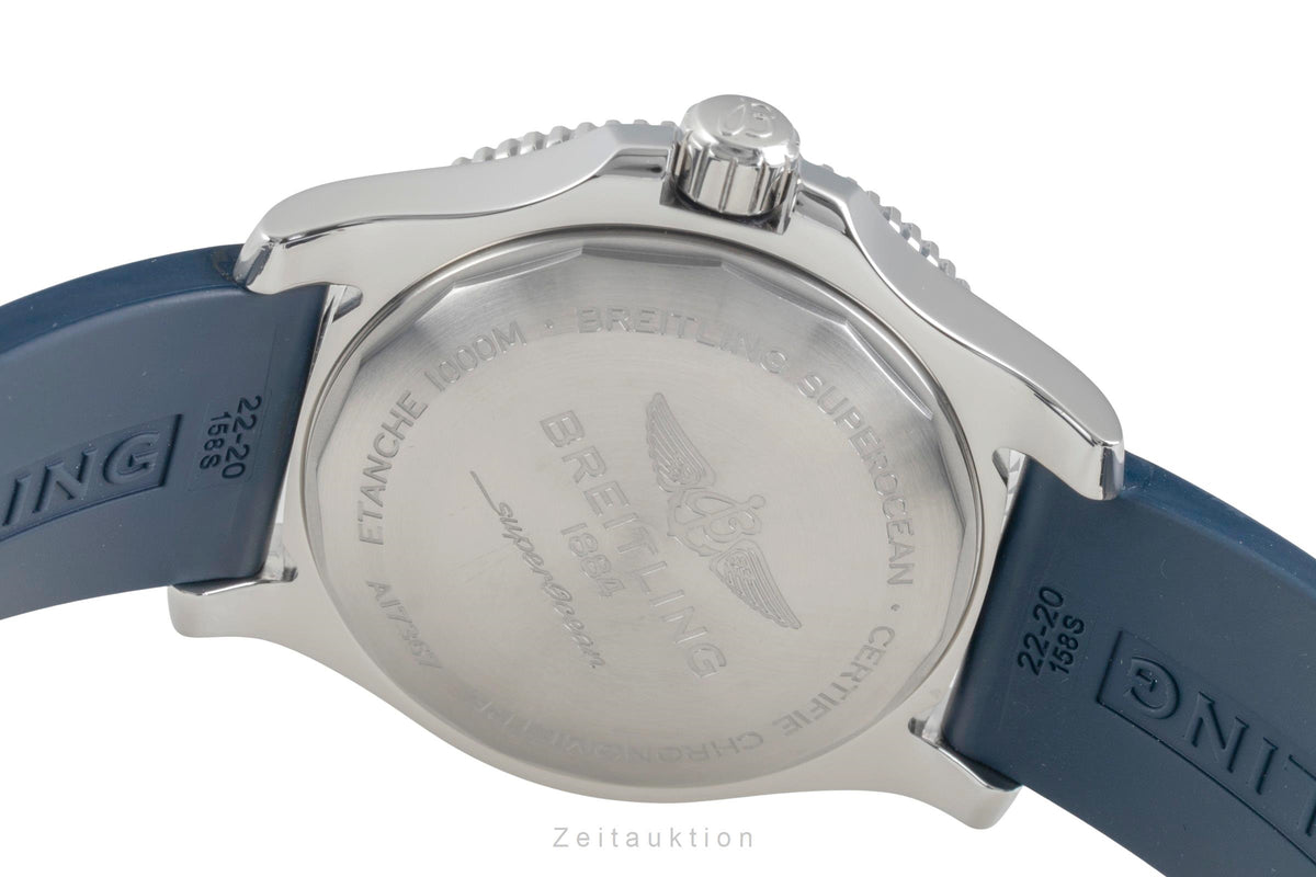 Breitling Superocean steel automatic men's watch A17367D81C1A1  [2605628]