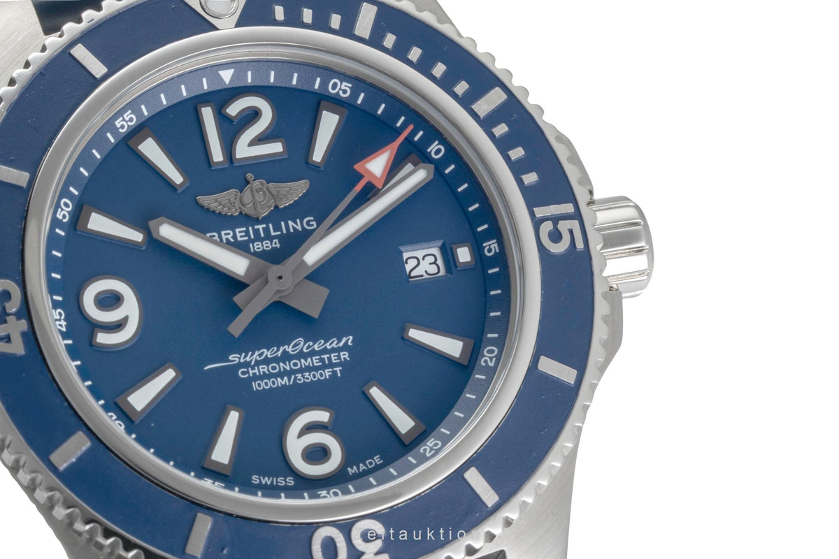Breitling Superocean steel automatic men's watch A17367D81C1A1  [2605628]