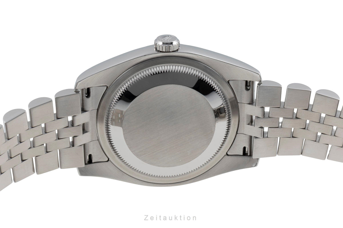 Rolex Datejust acciaio / oro bianco automatismo orologio da uomo 116234  [2605629]