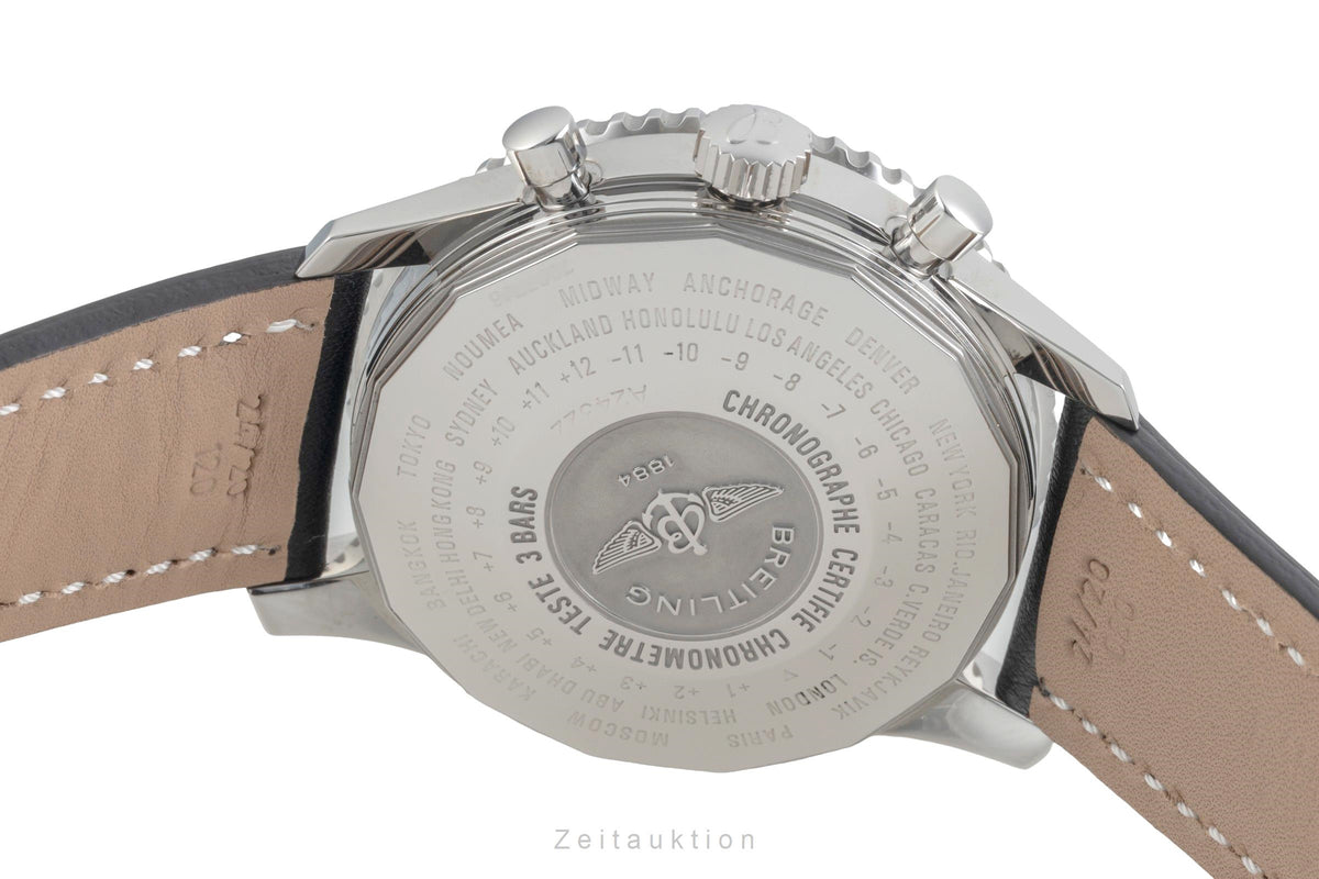 Breitling Navitimer GMT chronograph steel automatic men's watch A24322121B2X1  [2605631]