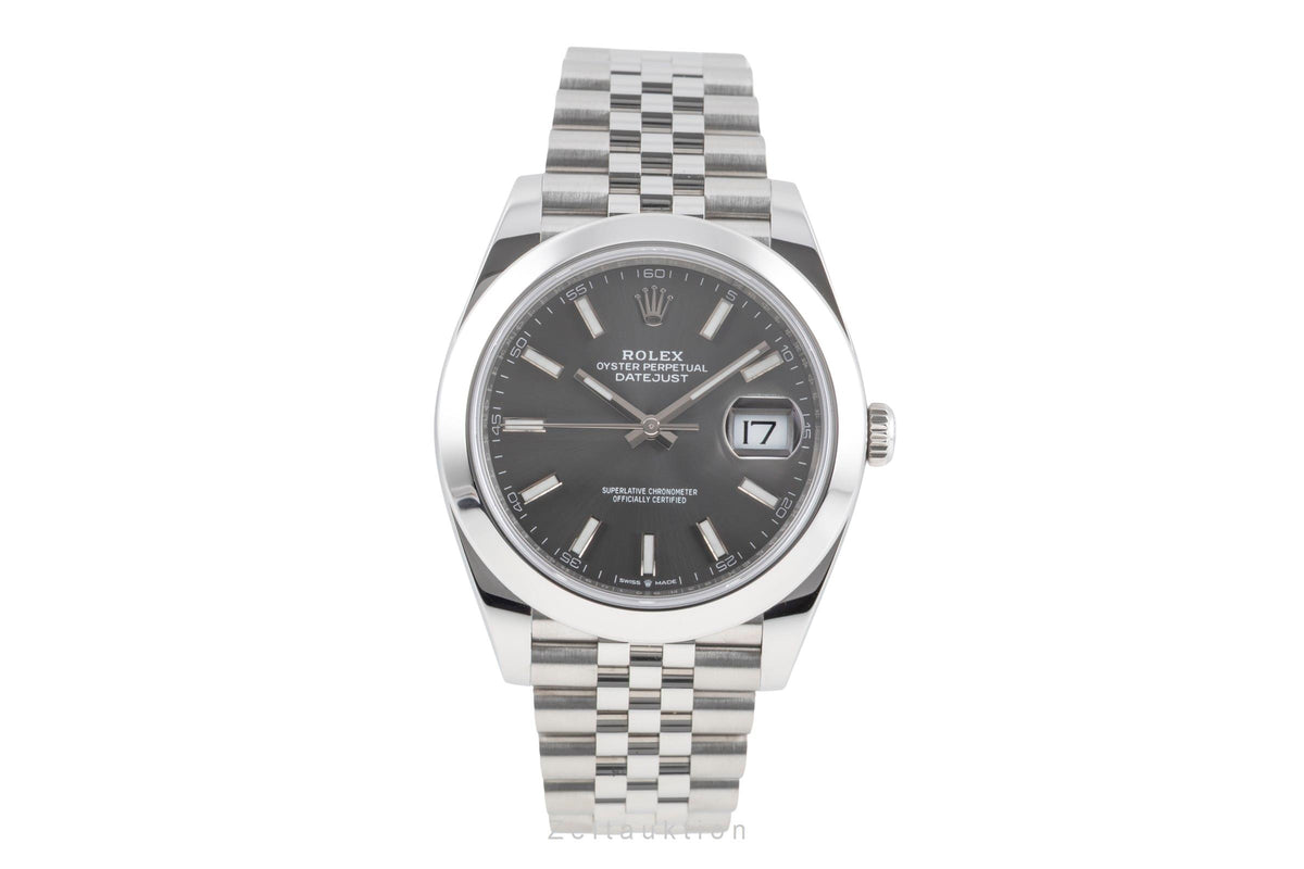 Rolex Datejust steel automatic men's watch 126300  [2605632]