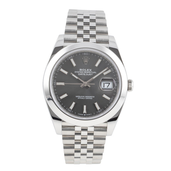 Rolex Datejust steel automatic men's watch 126300  [2605632]