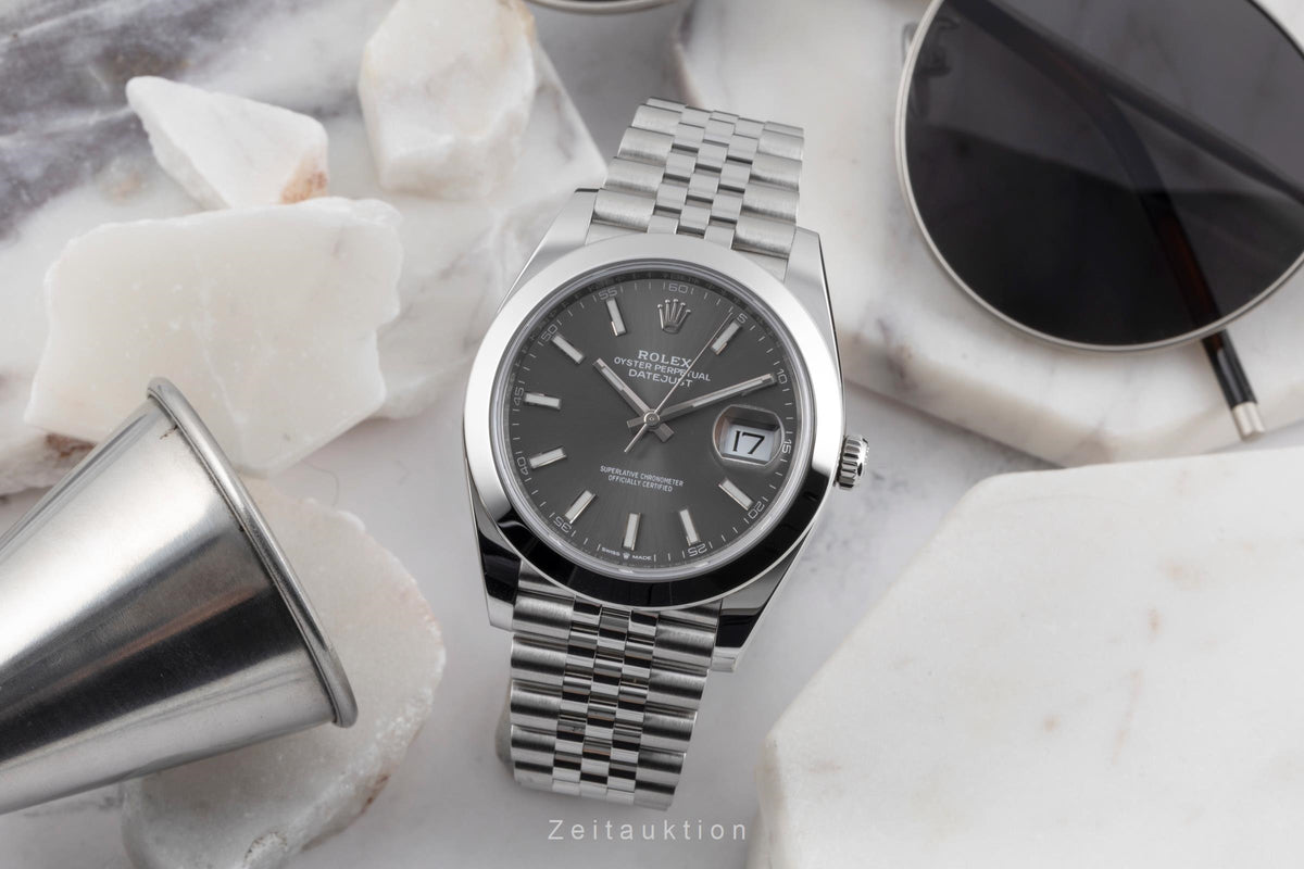 Rolex Datejust steel automatic men's watch 126300  [2605632]