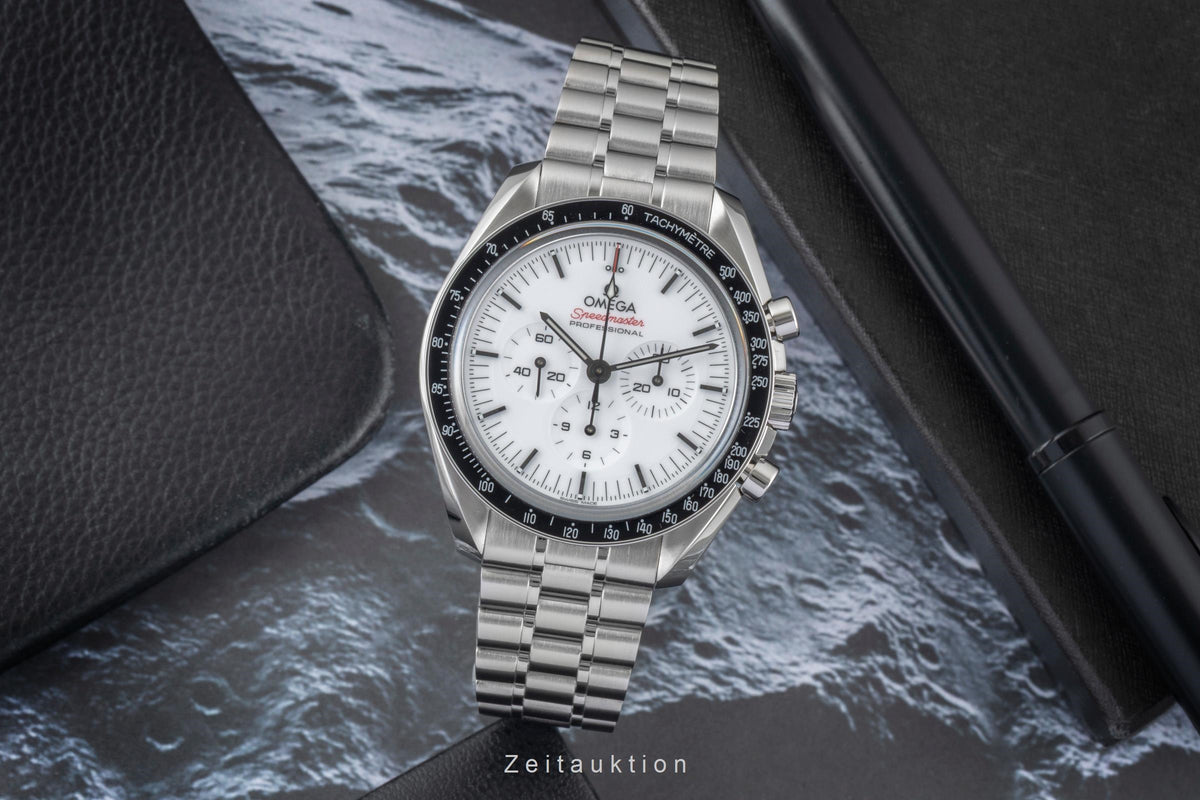 Omega Speedmaster Moonwatch Chronograph Stahl Ref. 310.30.42.50.04.001 B&P 2026 [2605635]