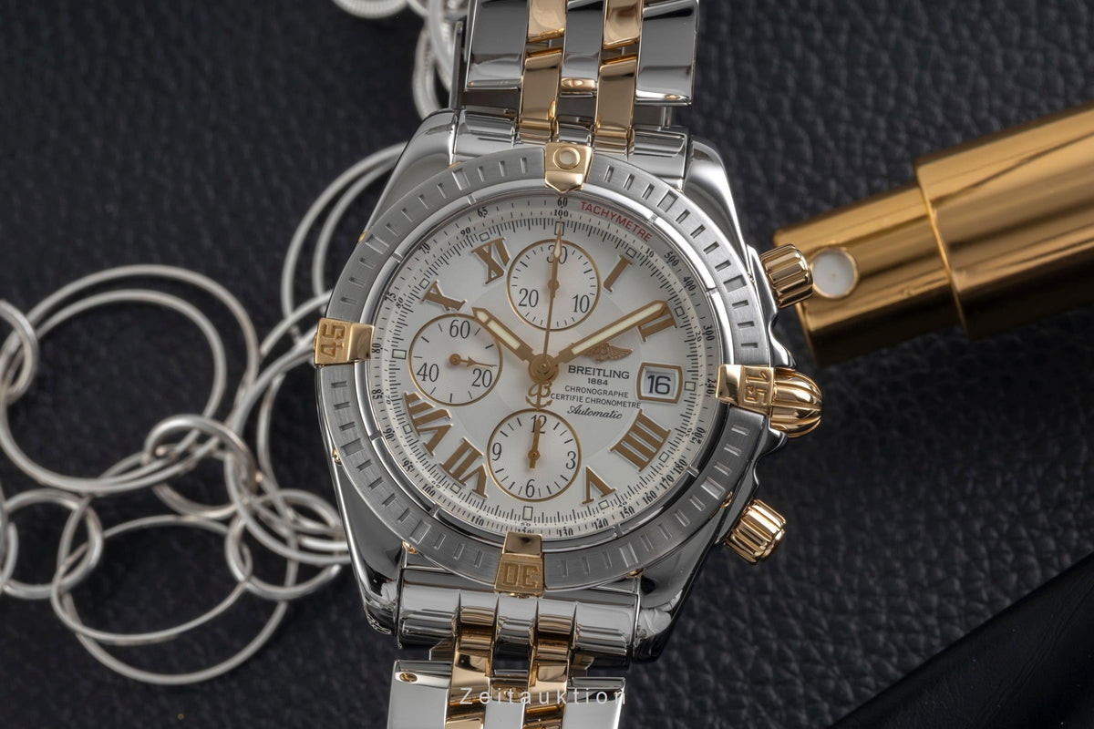 Breitling Chronomat Evolution Chronograph Stahl / Gold Automatik Ref. B13356 [2605636]