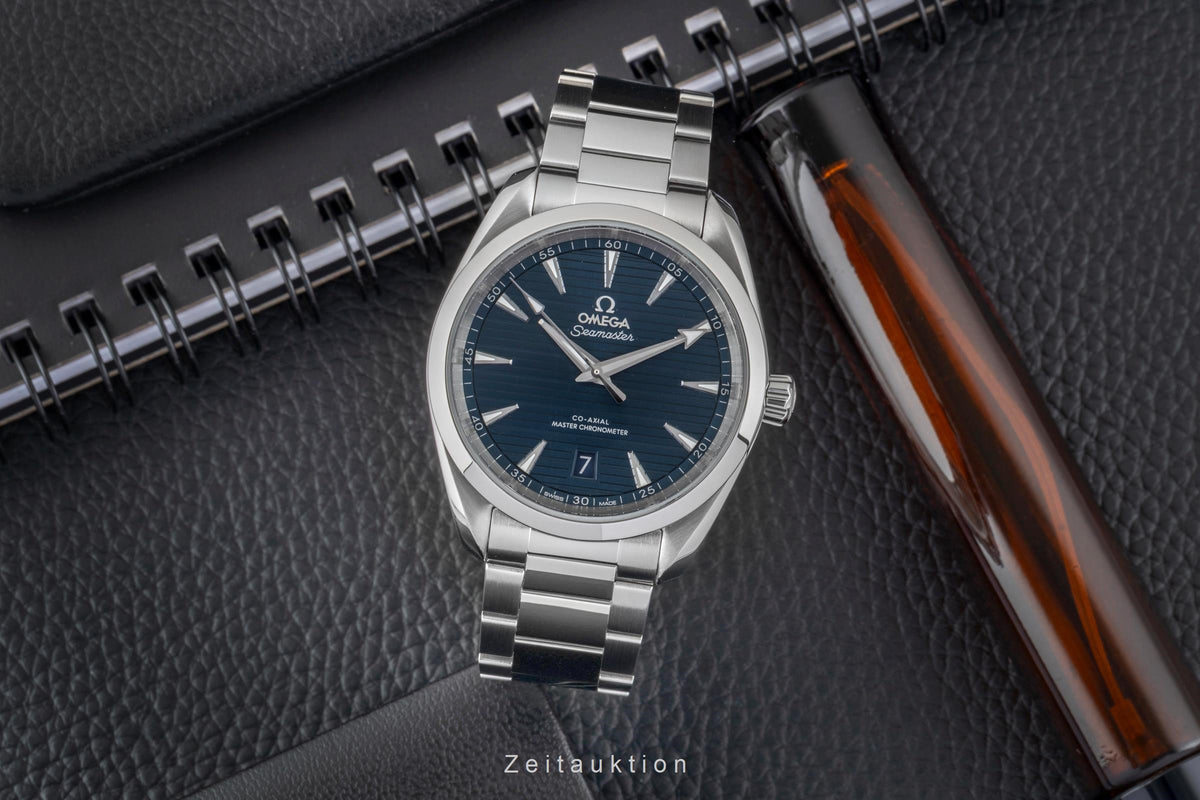 Omega Seamaster Stahl Automatik Ref. 220.10.38.20.03.001 NP: 6800,- €  B&P 2017 [2605639]