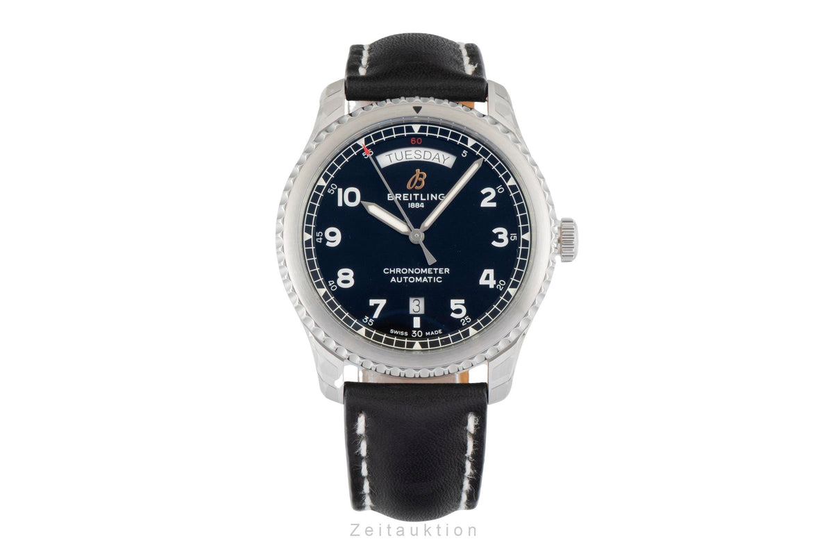 Breitling Aviator 8 acero automático reloj para caballeros A45330101B1X1  [2605640]