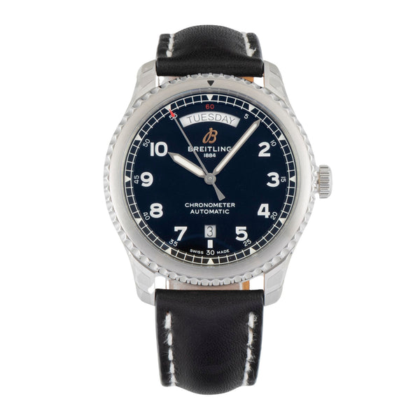 Breitling Aviator 8 acero automático reloj para caballeros A45330101B1X1  [2605640]
