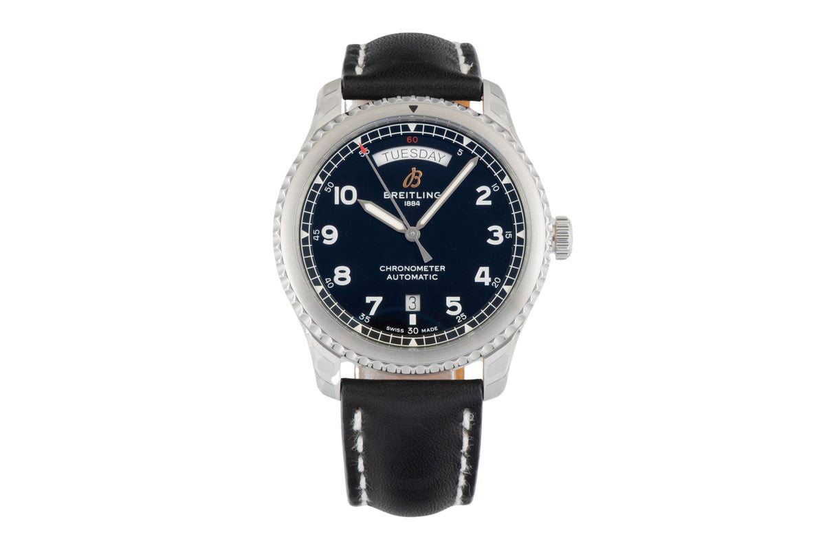 Breitling Aviator 8 Day-Date 41 Automatik Herrenuhr Ref. A45330101B1A1 B&P 2019 [2605640]