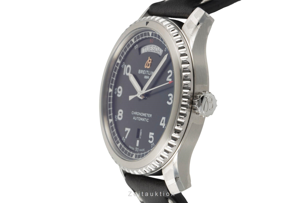 Breitling Aviator 8 acero automático reloj para caballeros A45330101B1X1  [2605640]