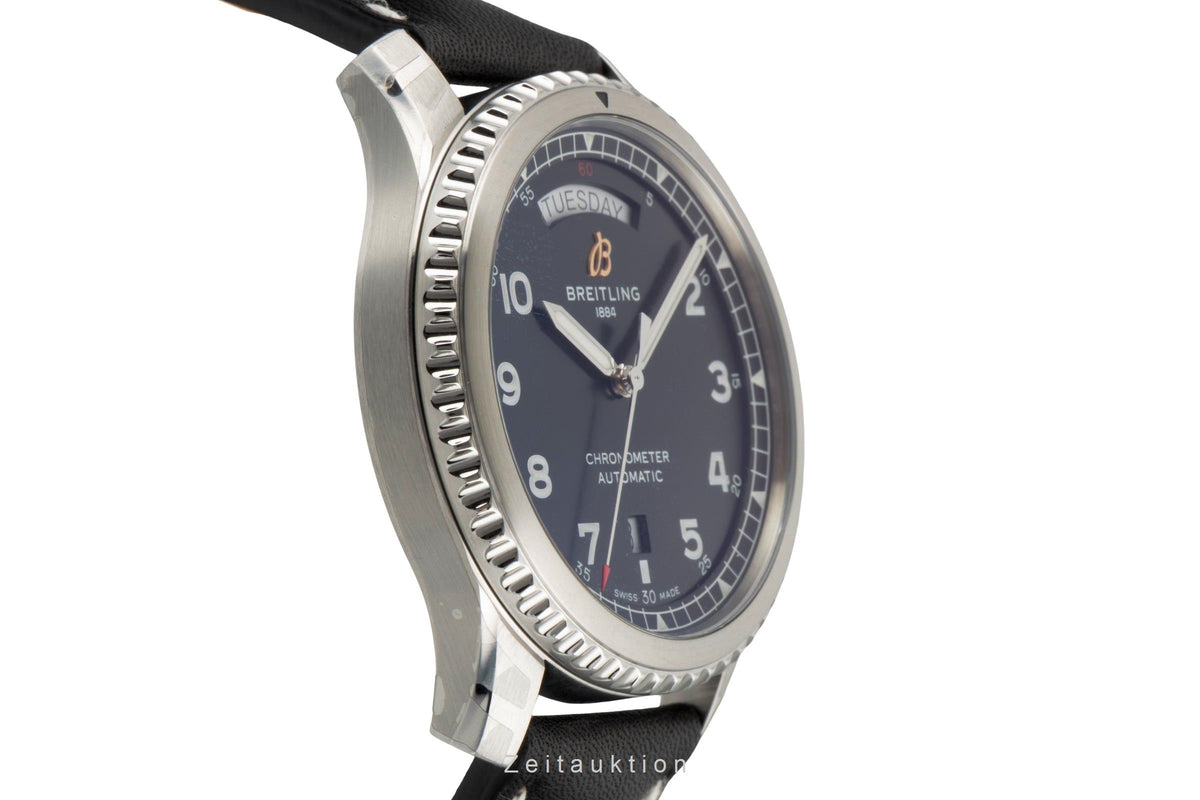 Breitling Aviator 8 acero automático reloj para caballeros A45330101B1X1  [2605640]
