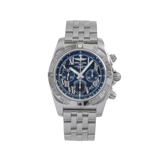 Breitling Chronomat 44 Chronograph Stahl Automatik Ref. AB011012/BD89 B&P 2015 [2605641]