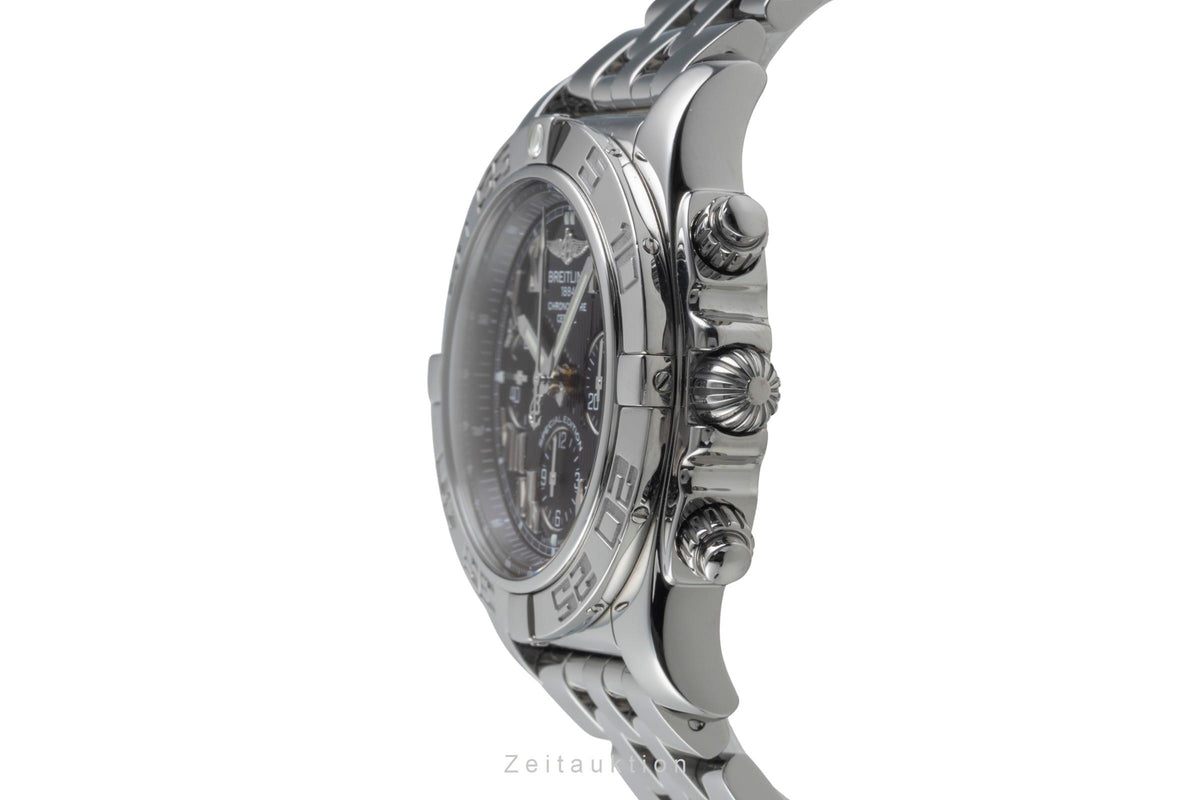 Breitling Chronomat 44 Chronograph Stahl Automatik Ref. AB011012/BD89 B&P 2015 [2605641]