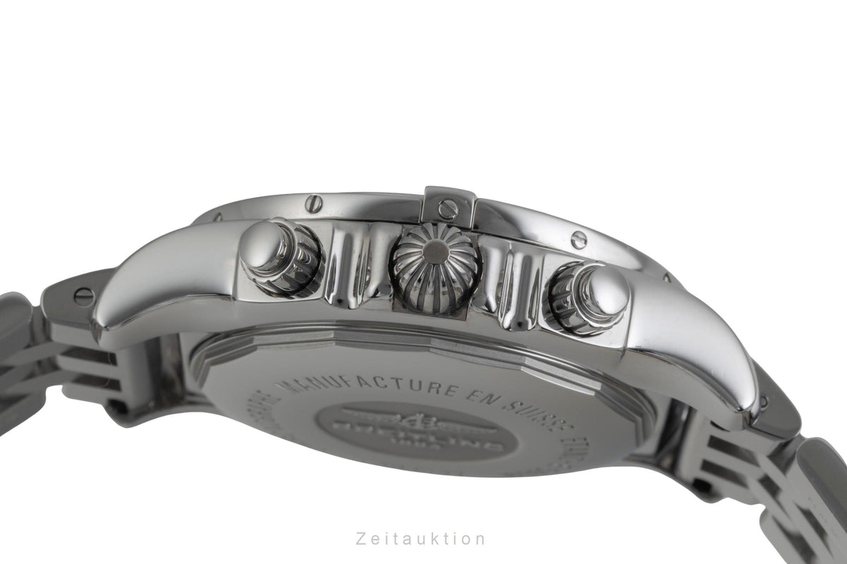 Breitling Chronomat 44 Chronograph Stahl Automatik Ref. AB011012/BD89 B&P 2015 [2605641]