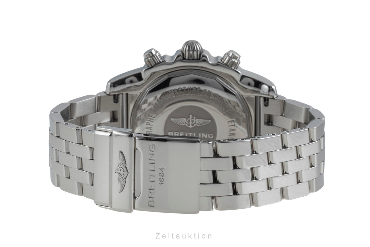 Breitling Chronomat 44 Chronograph Stahl Automatik Ref. AB011012/BD89 B&P 2015 [2605641]