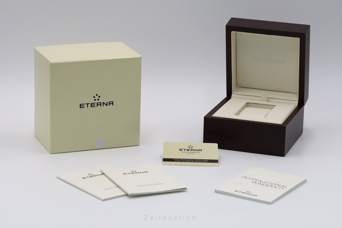 Eterna Kontiki cronógrafo acero automático reloj para caballeros 1240.41  [2605644]