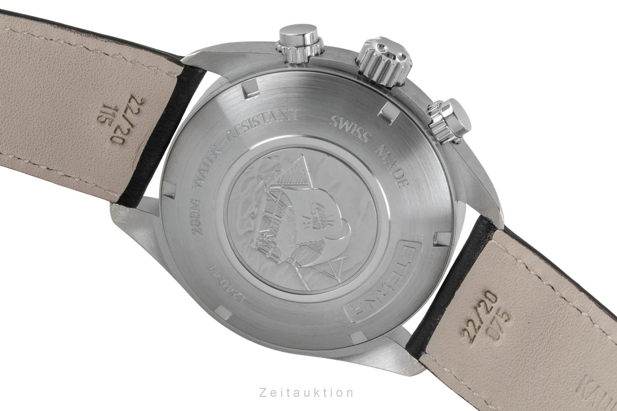 Eterna Kontiki cronógrafo acero automático reloj para caballeros 1240.41  [2605644]