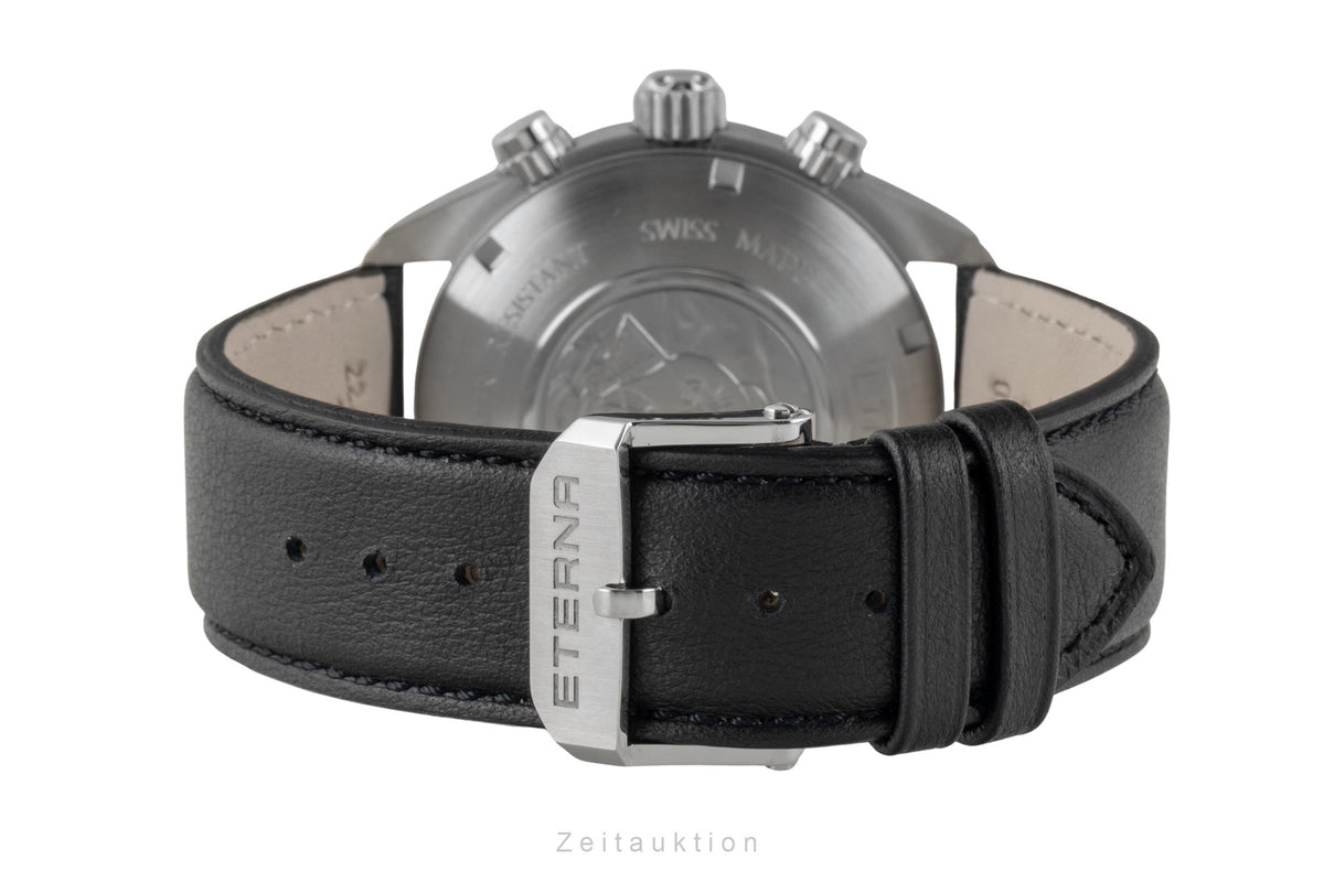 Eterna Kontiki cronógrafo acero automático reloj para caballeros 1240.41  [2605644]