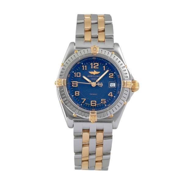 Breitling Wings acier / or  quartz montre pour femmes B67050  [2605653]