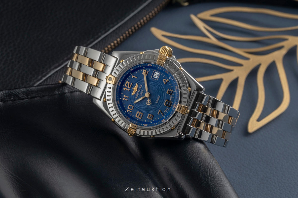 Breitling Wings acier / or  quartz montre pour femmes B67050  [2605653]