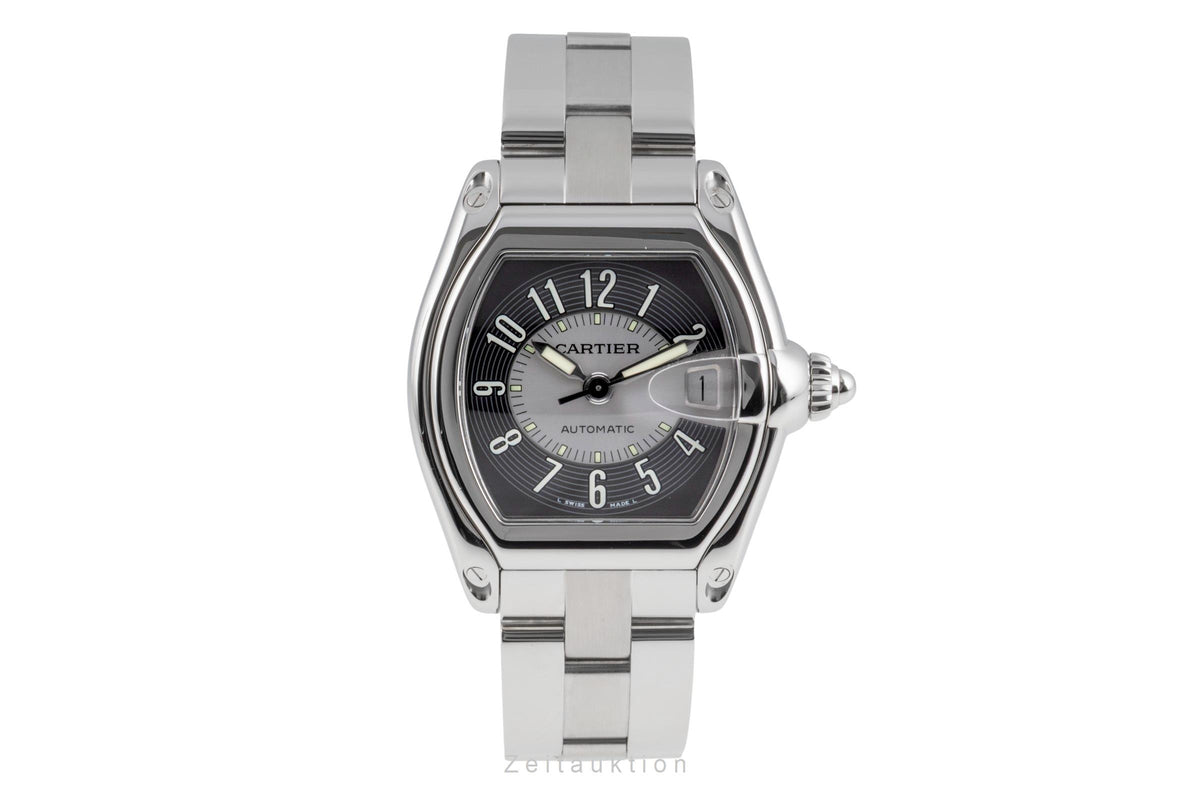 Cartier Roadster steel automatic men's watch W62001V3  [2605656]