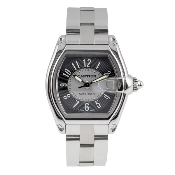 Cartier Roadster steel automatic men's watch W62001V3  [2605656]