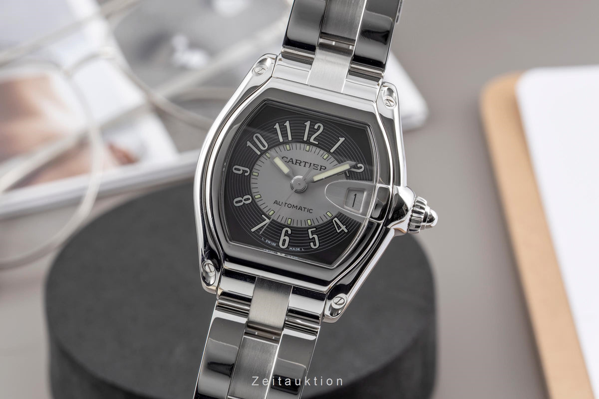 Cartier Roadster steel automatic men's watch W62001V3  [2605656]
