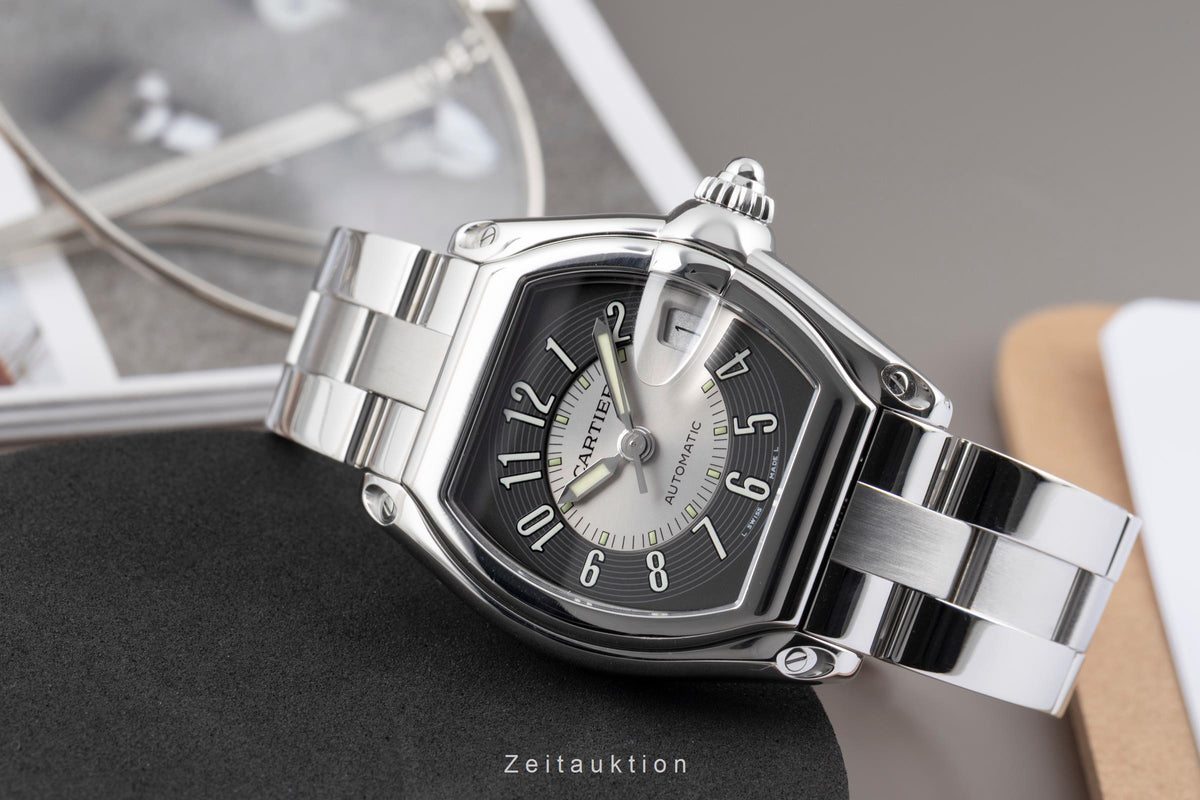 Cartier Roadster steel automatic men's watch W62001V3  [2605656]