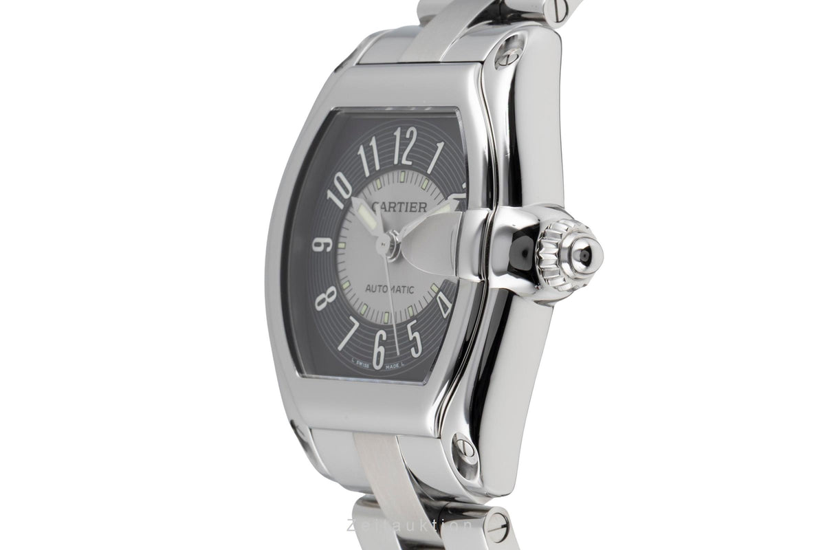 Cartier Roadster steel automatic men's watch W62001V3  [2605656]