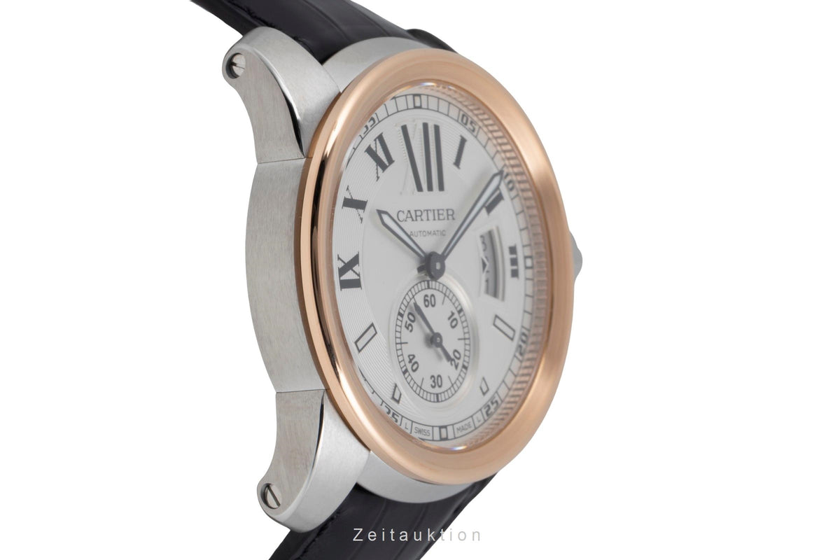 Cartier Calibre de Cartier steel / gold automatic men's watch W7100011  [2605660]