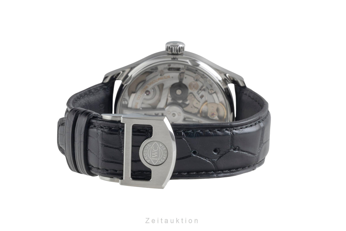 IWC Portugieser acciaio automatismo orologio da uomo IW500704 LP: 14000EUR  [2605661]