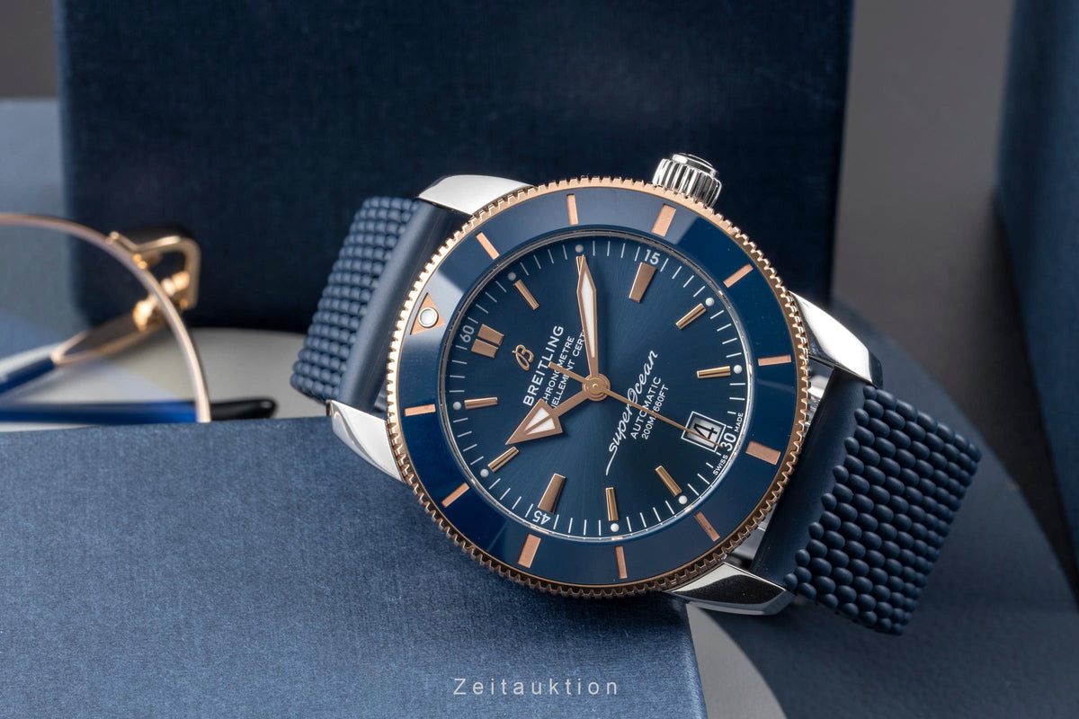 Breitling Superocean acero / oro automático reloj para caballeros UB2010161C1S1 LP: 7200EUR  [2605664]