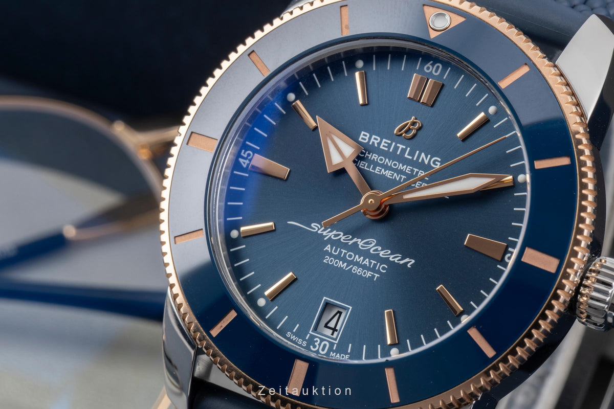 Breitling Superocean acero / oro automático reloj para caballeros UB2010161C1S1 LP: 7200EUR  [2605664]