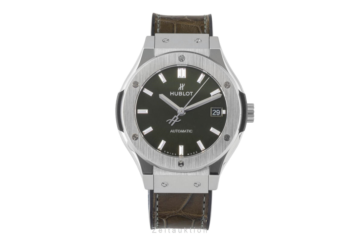 Hublot Classic Fusion titanium automatic men's watch 565.NX.8970.LR LP: 8600EUR  [2605667]